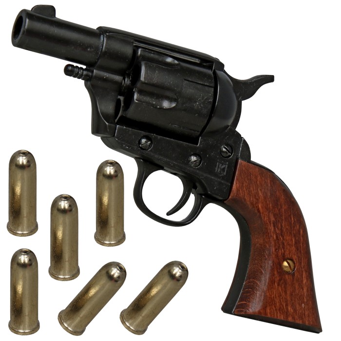 Kolser, decoration revolver with cartridges including storage box
